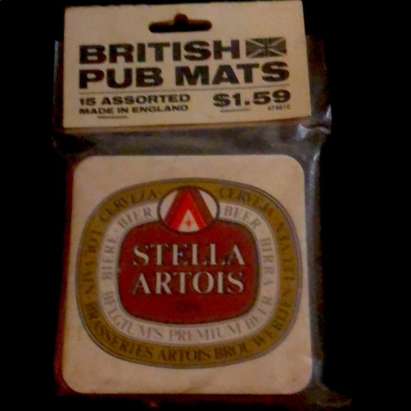 Vintage British Pub Mats